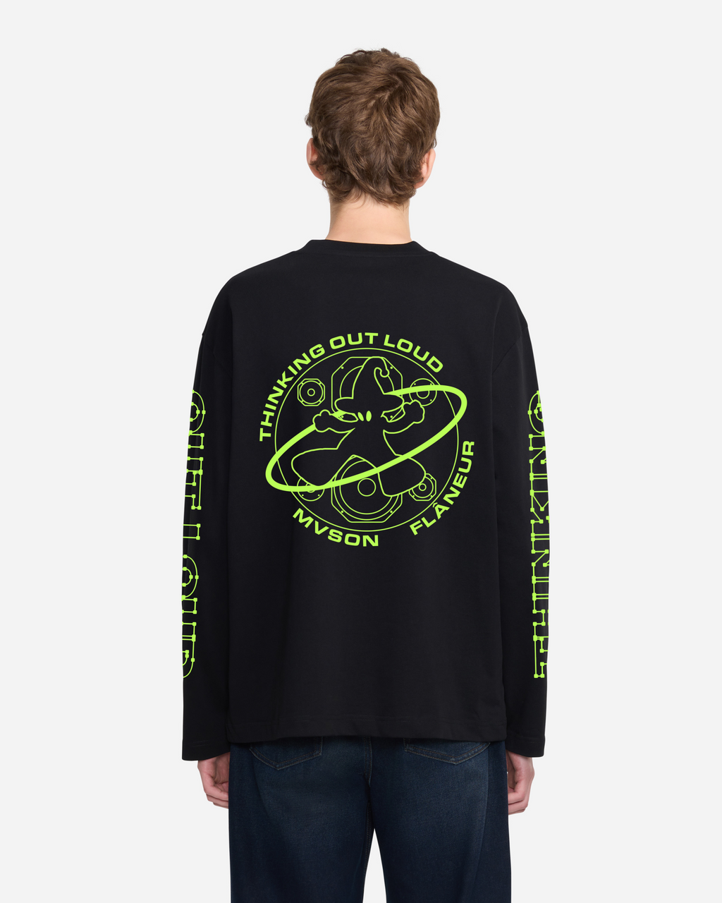Mvson Black Long Sleeve | Black