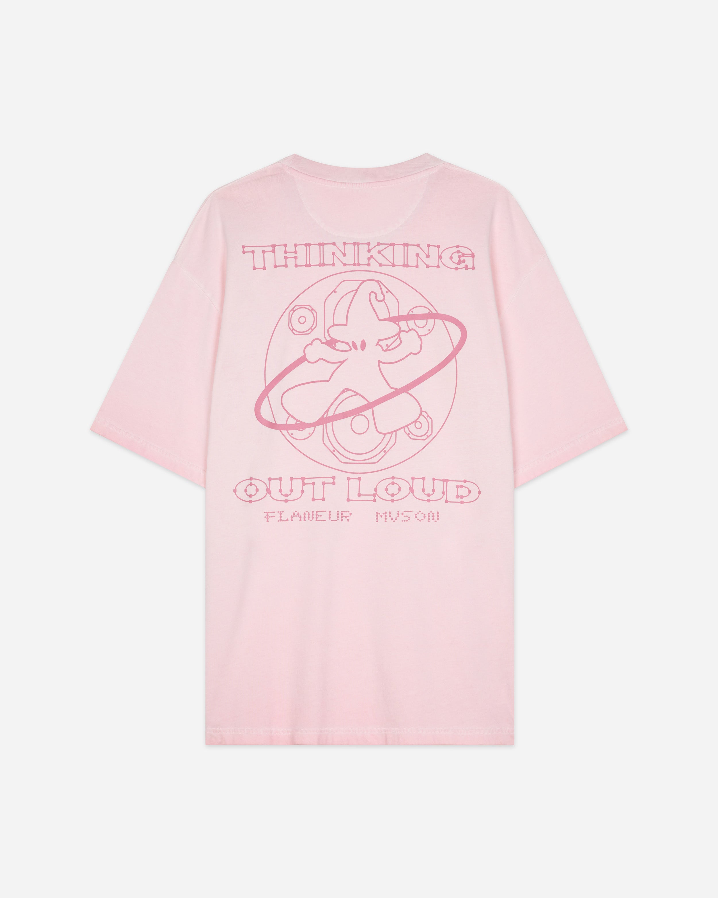 Mvson Pink Dye T-Shirt | Pink Dye