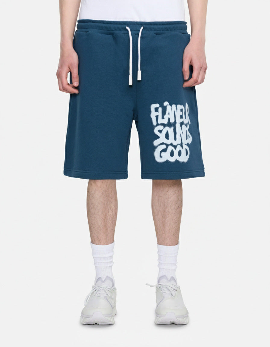 Sounds Good Spray Shorts | Steel Blue