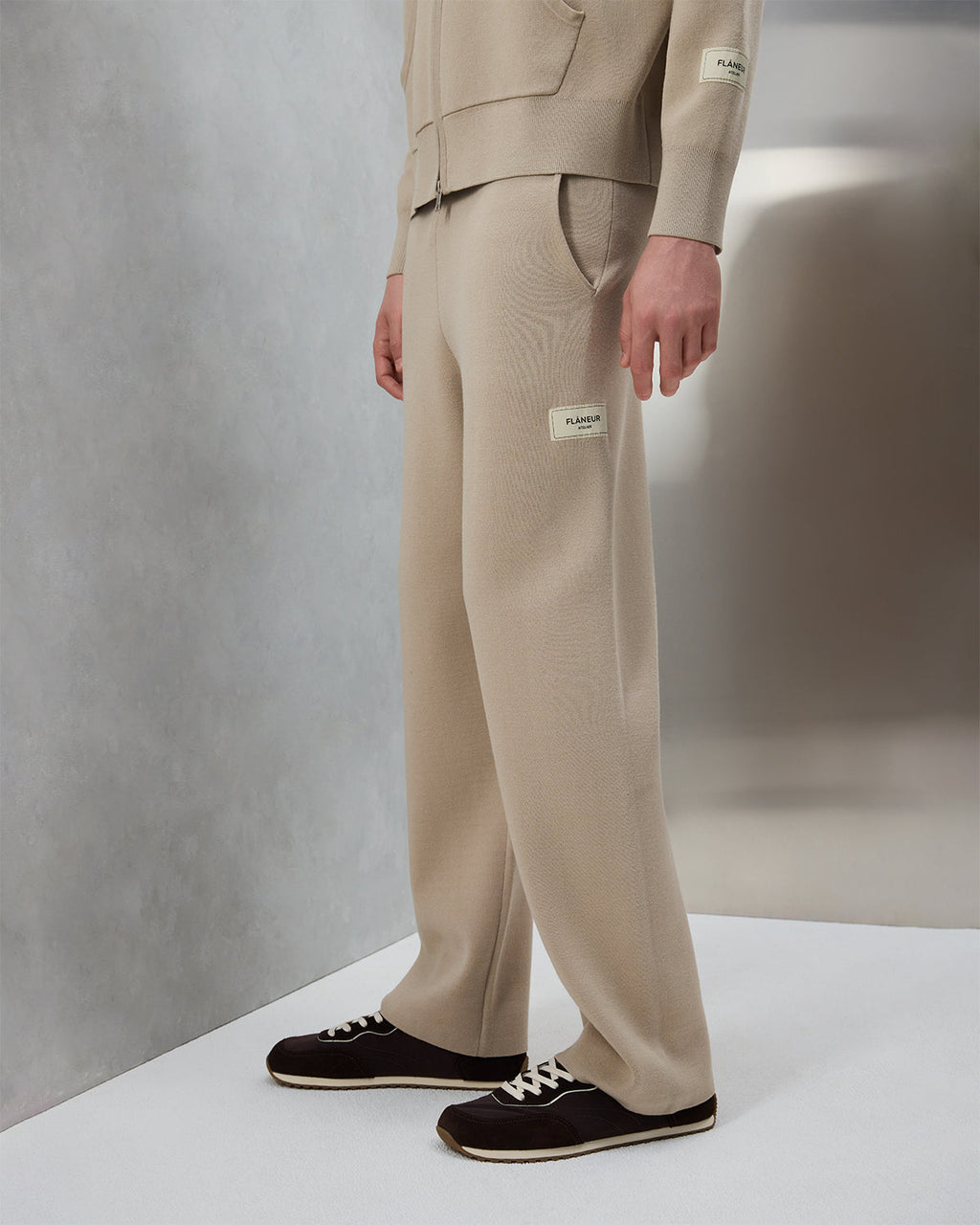 Atelier Knit Pants | Beige