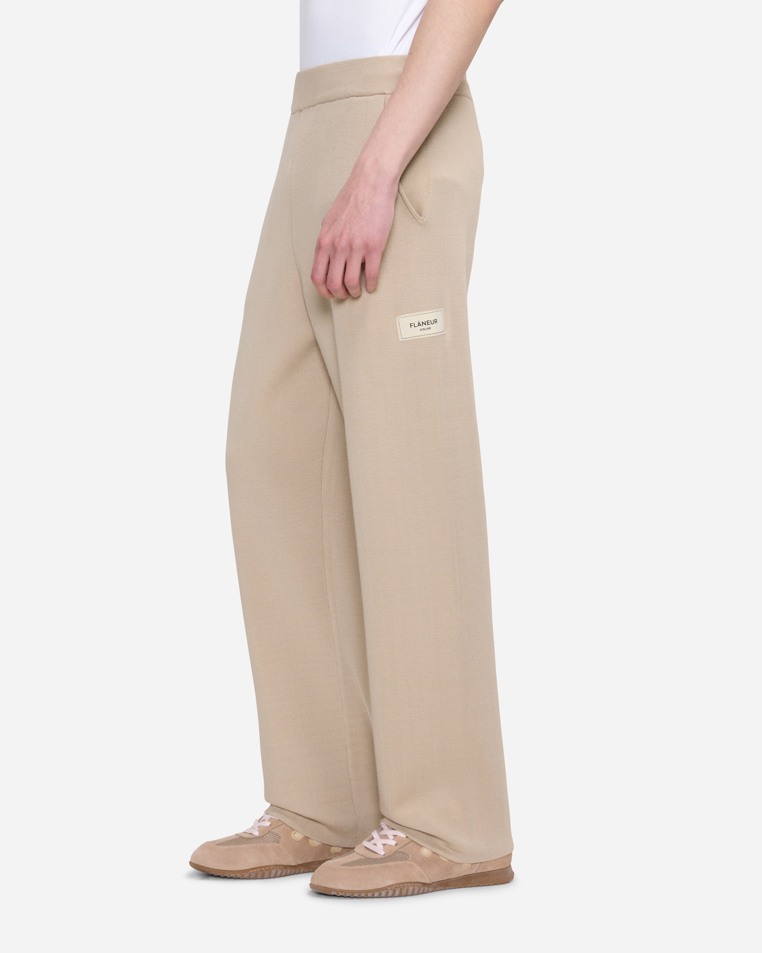 Atelier Knit Pants | Beige