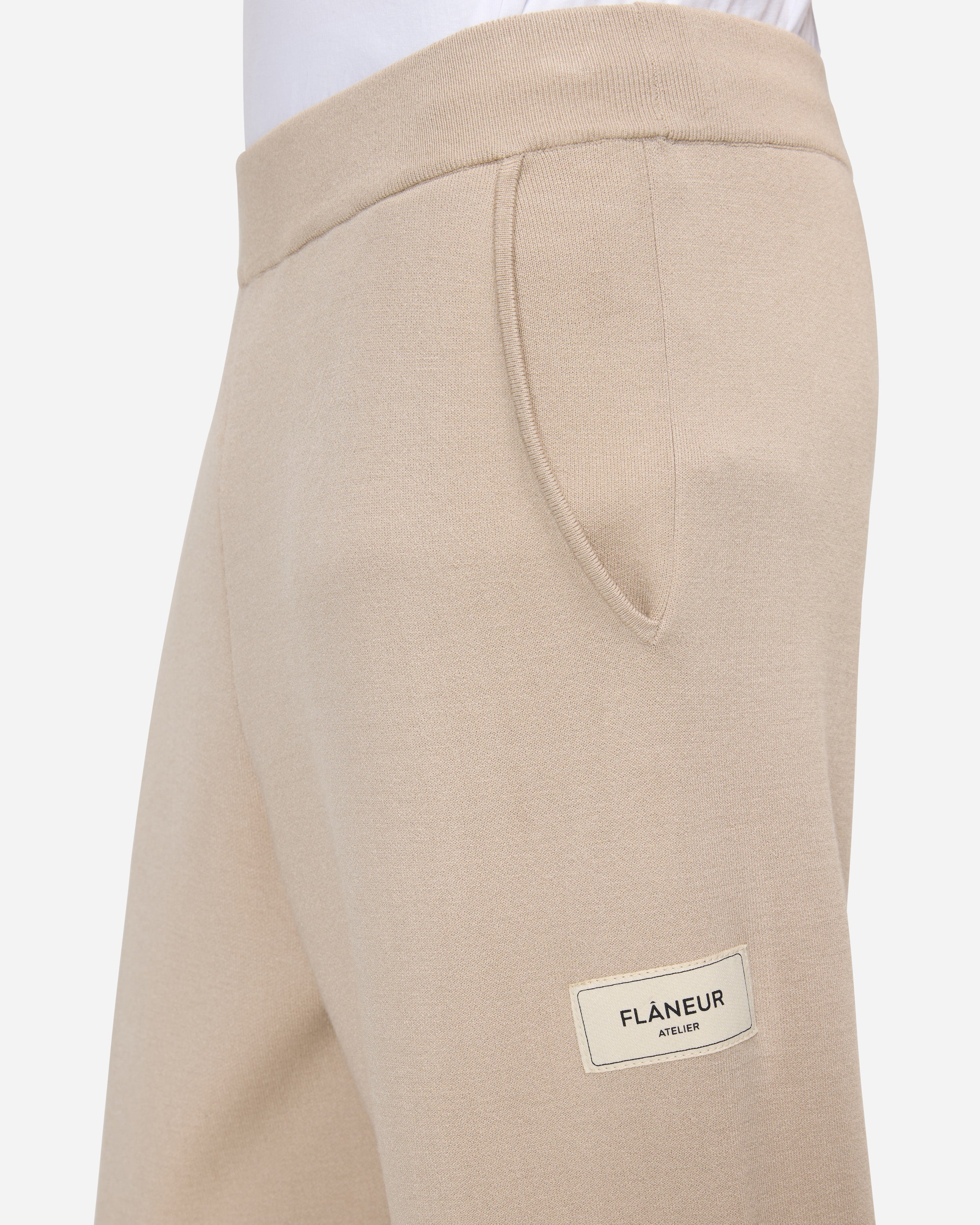 Atelier Knit Pants | Beige