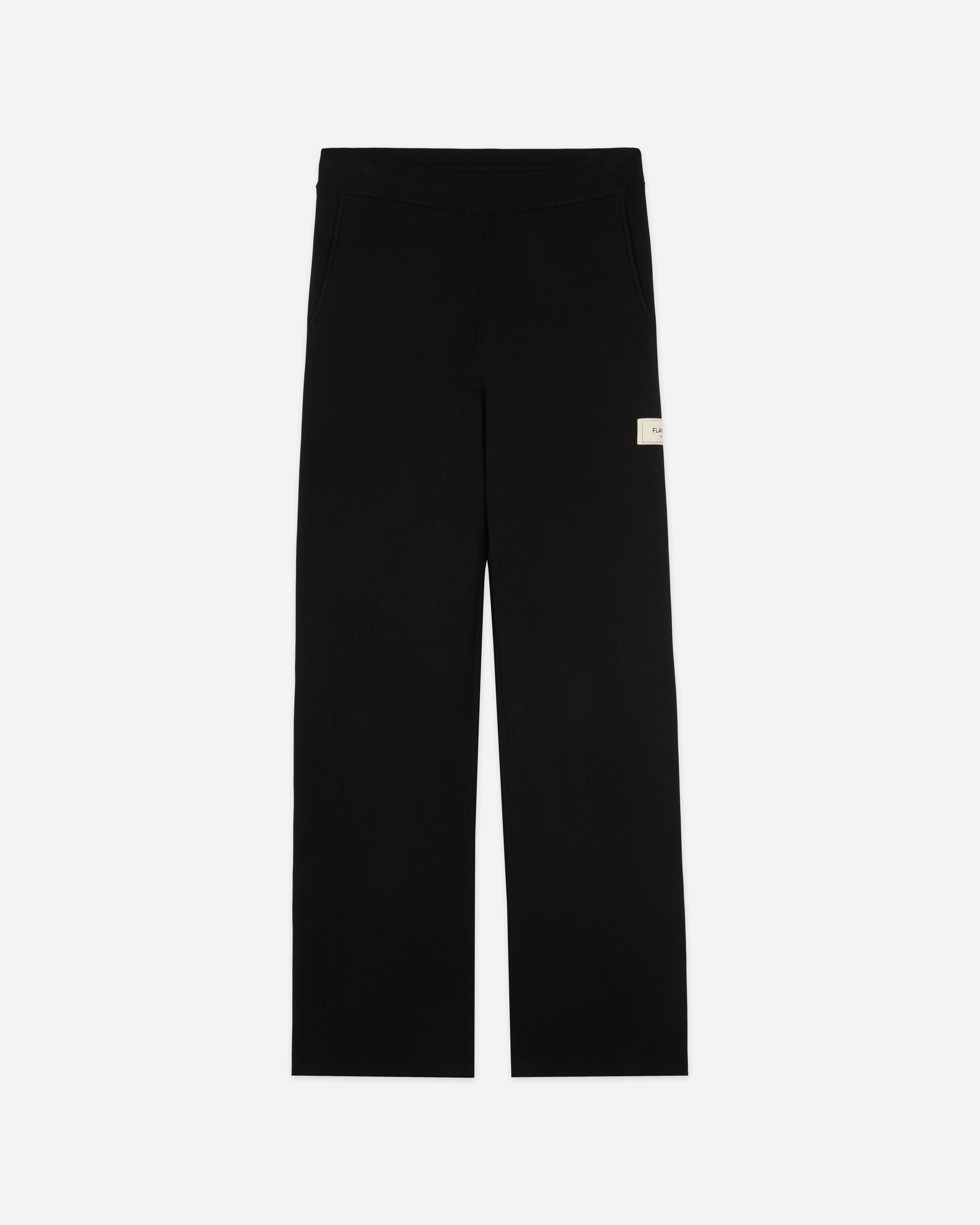 Atelier Knit Pants | Black