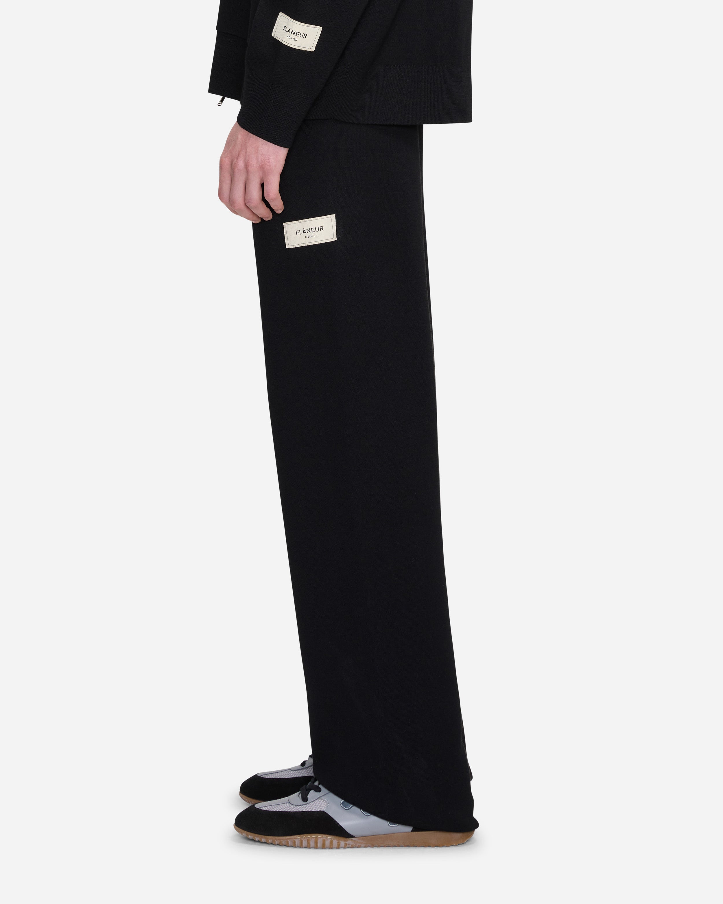 Atelier Knit Pants | Black