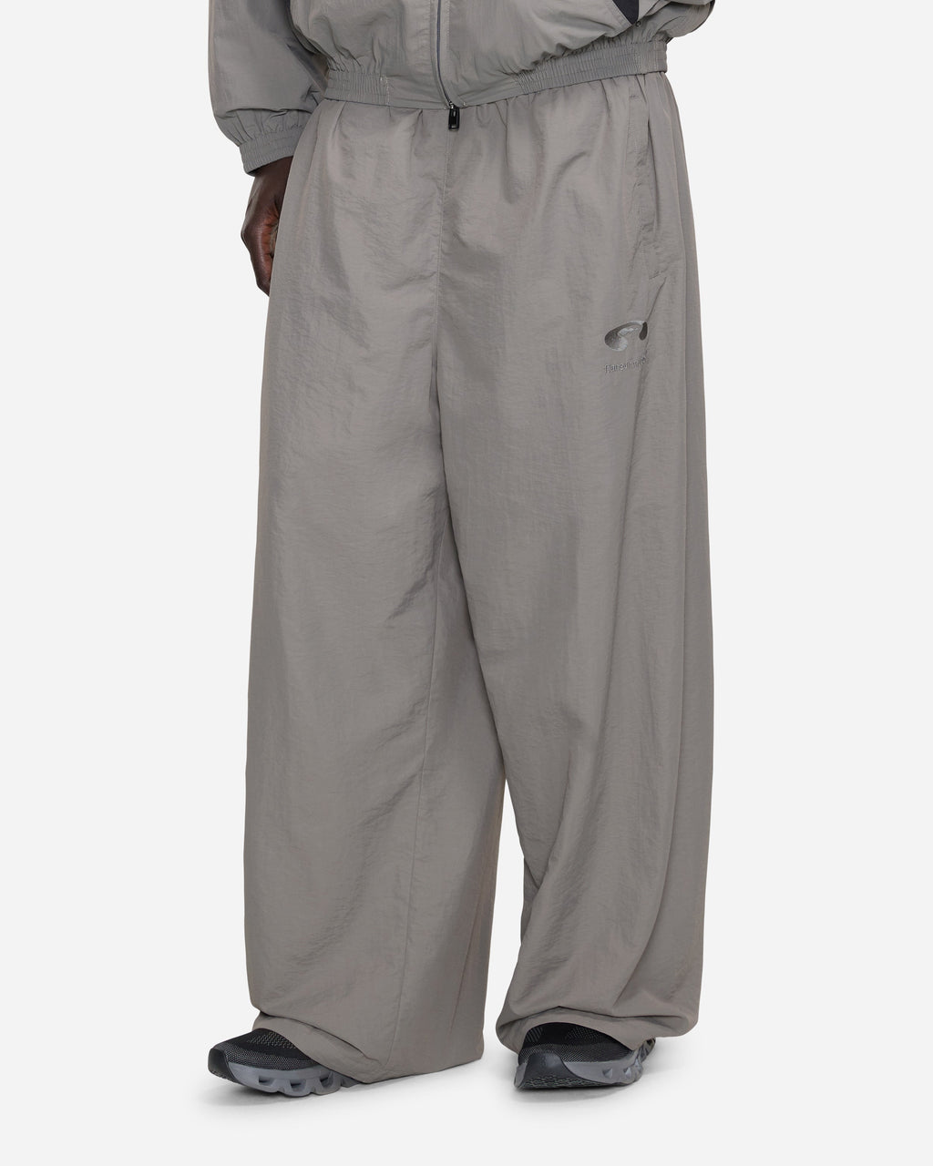 Flâneur Music Oversized Track Pants | Grey