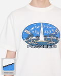 Knitted Euphoric T-Shirt | White