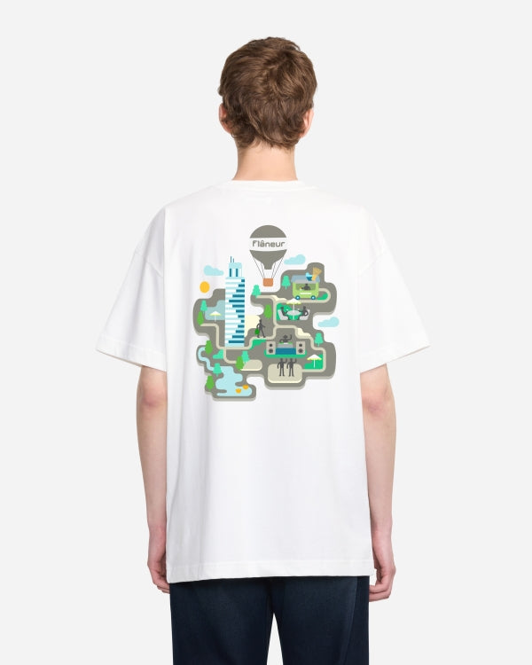 Festival Map T-Shirt | White