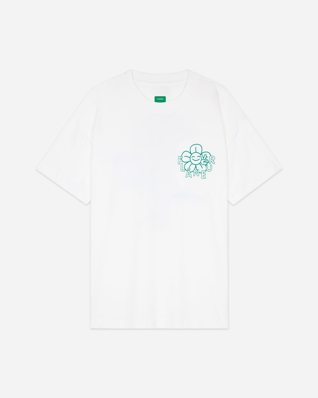 Happy Flower T-Shirt | White