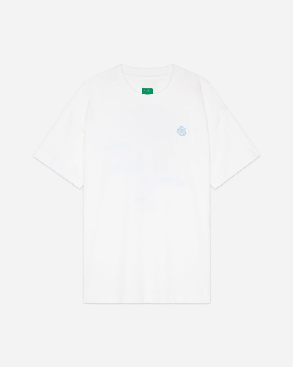 Rubber blossom t-shirt | White