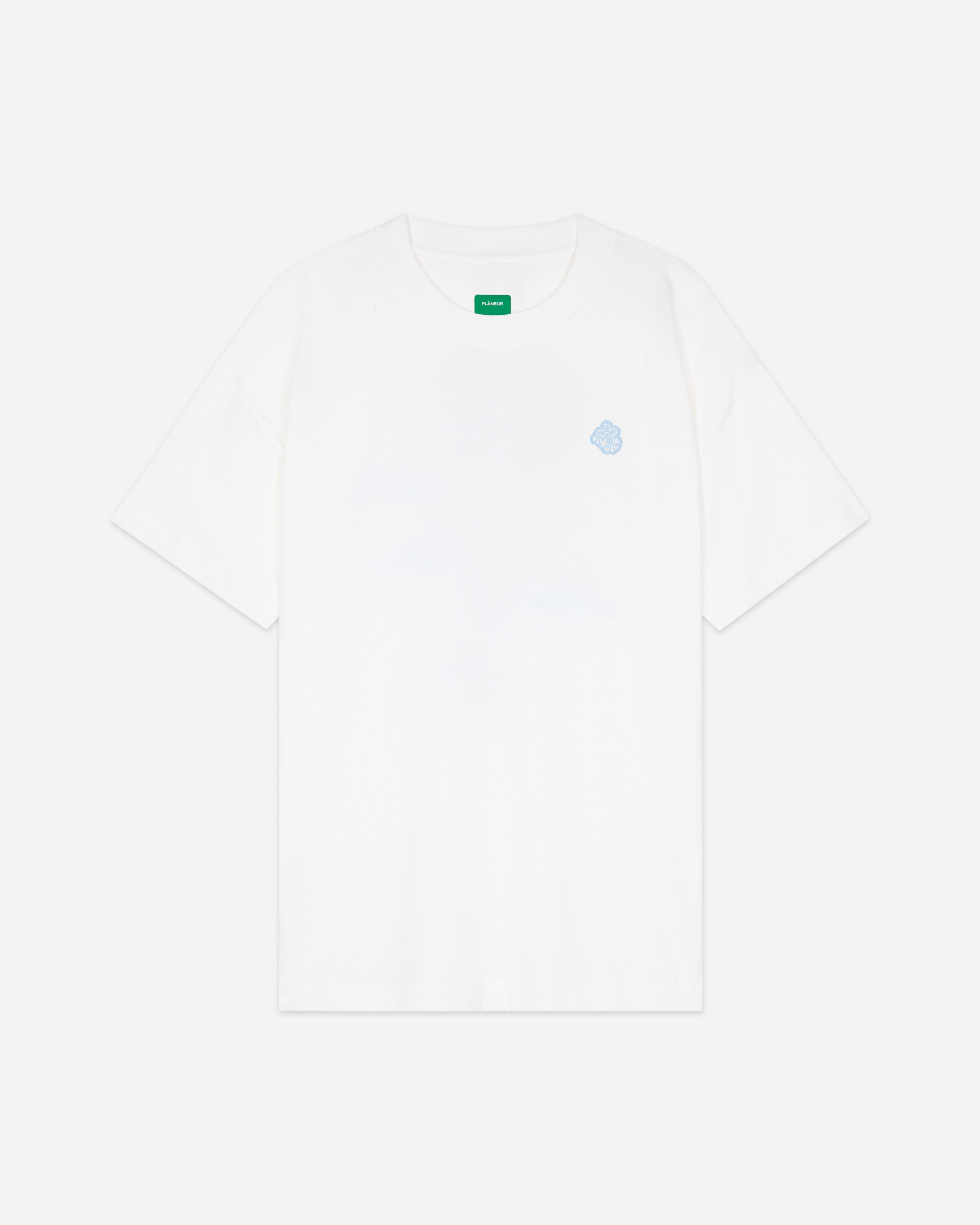 Rubber blossom t-shirt | White
