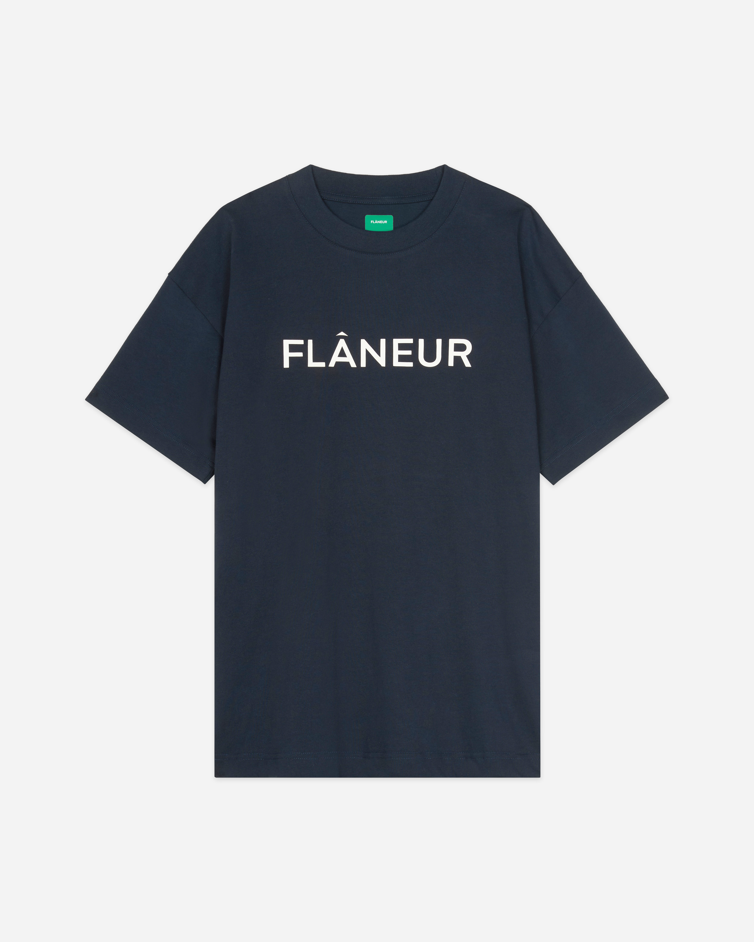 Printed Logo T-Shirt | Navy