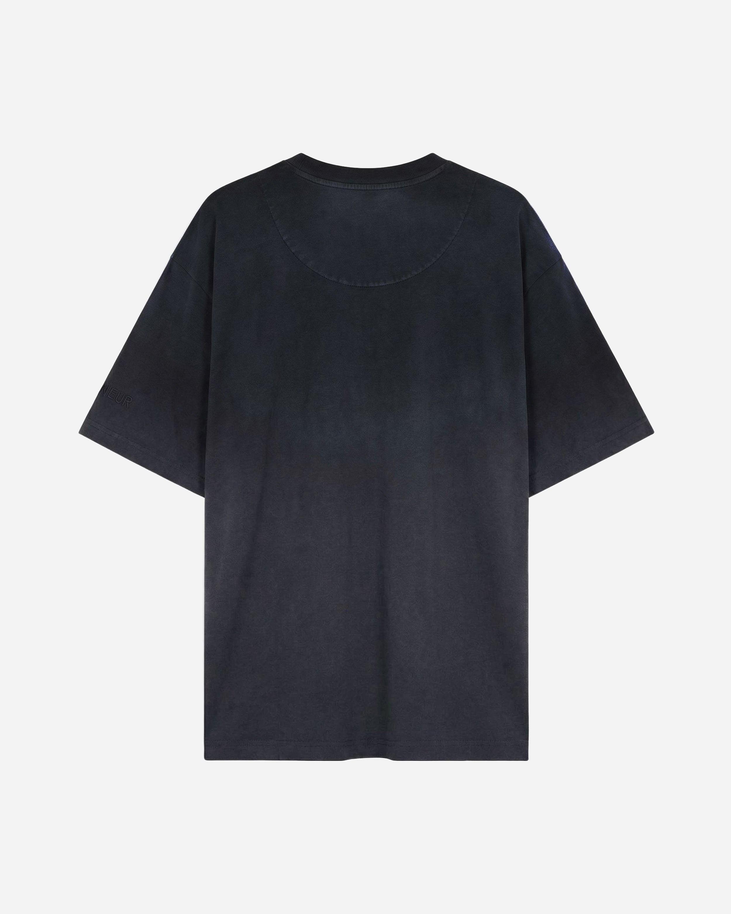 City College T-Shirt | Washed Black