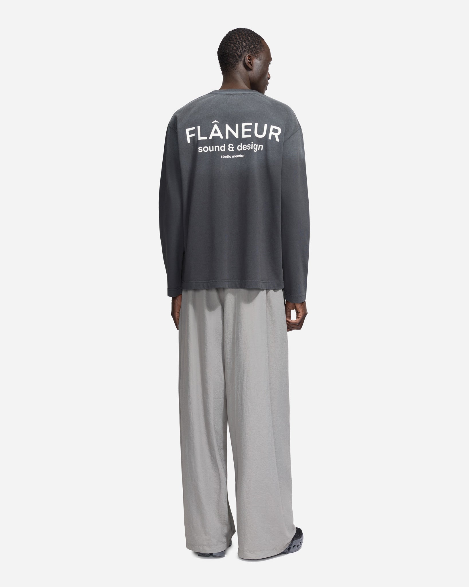 Sound & Design Studio Member Long Sleeve | Washed Black
