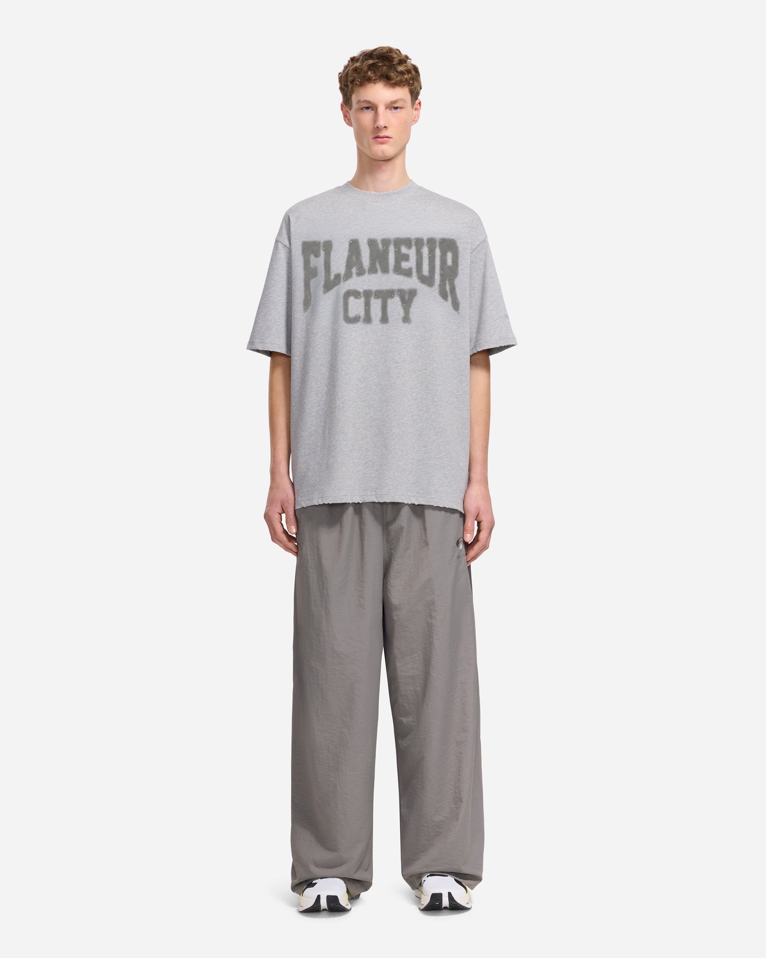 City College T-Shirt | Heather Grey
