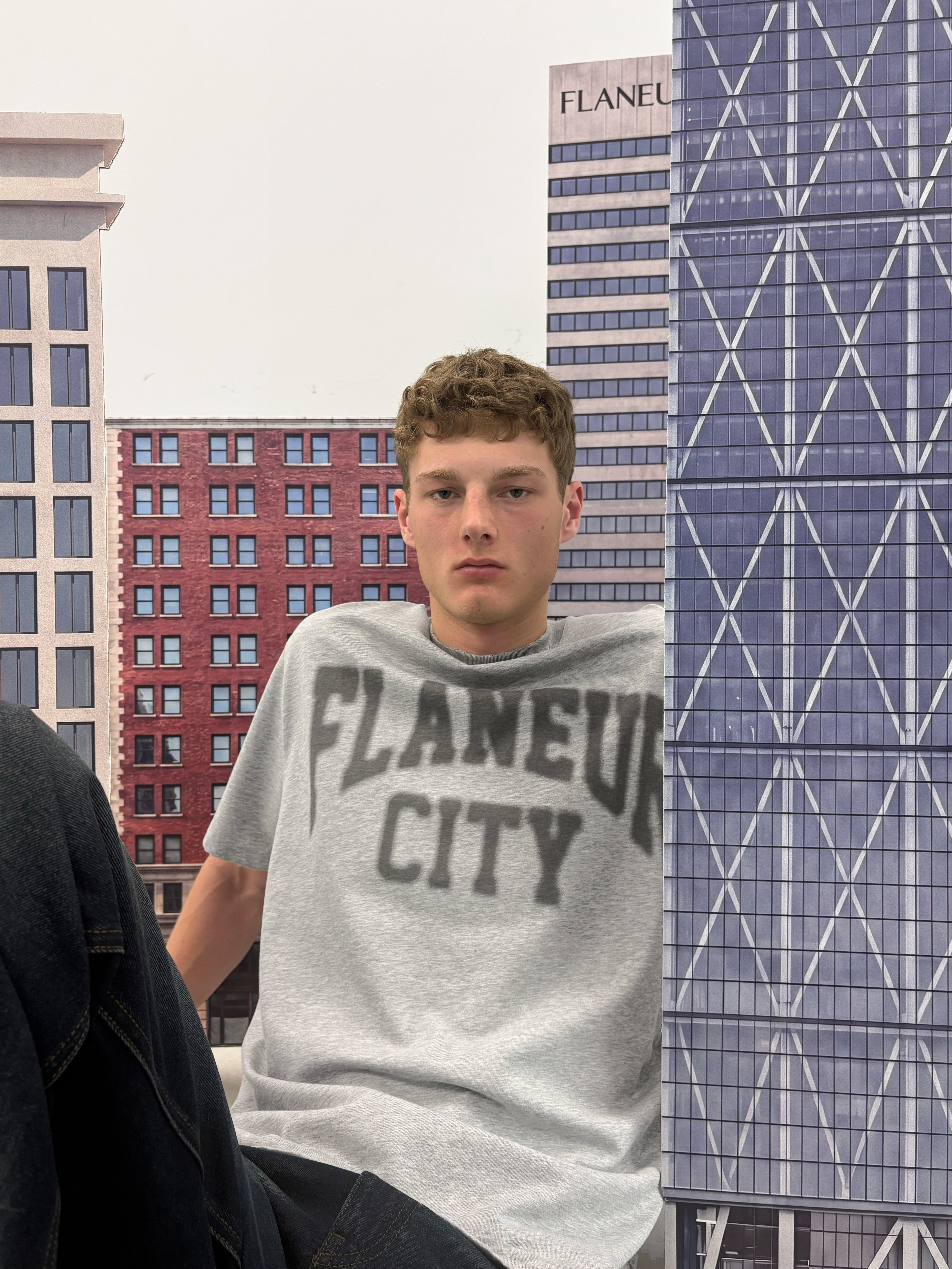 City College T-Shirt | Heather Grey
