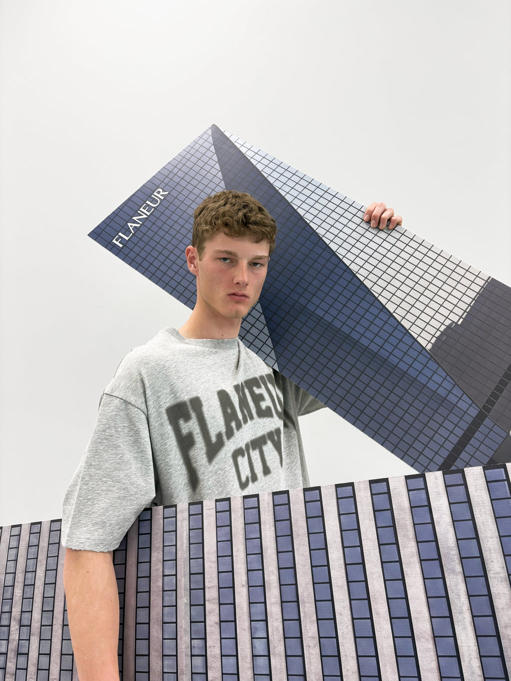 City College T-Shirt | Heather Grey