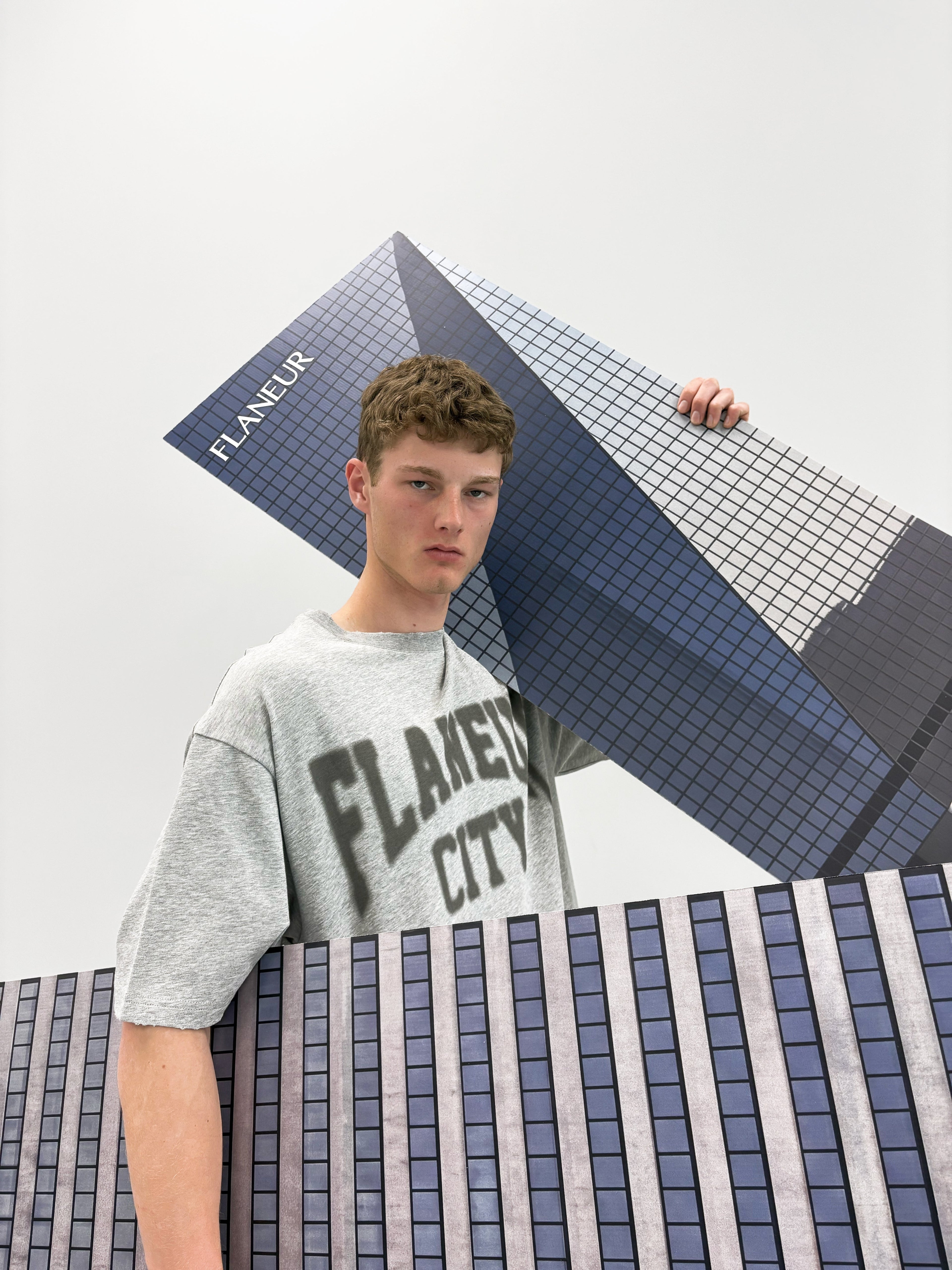 City College T-Shirt | Heather Grey