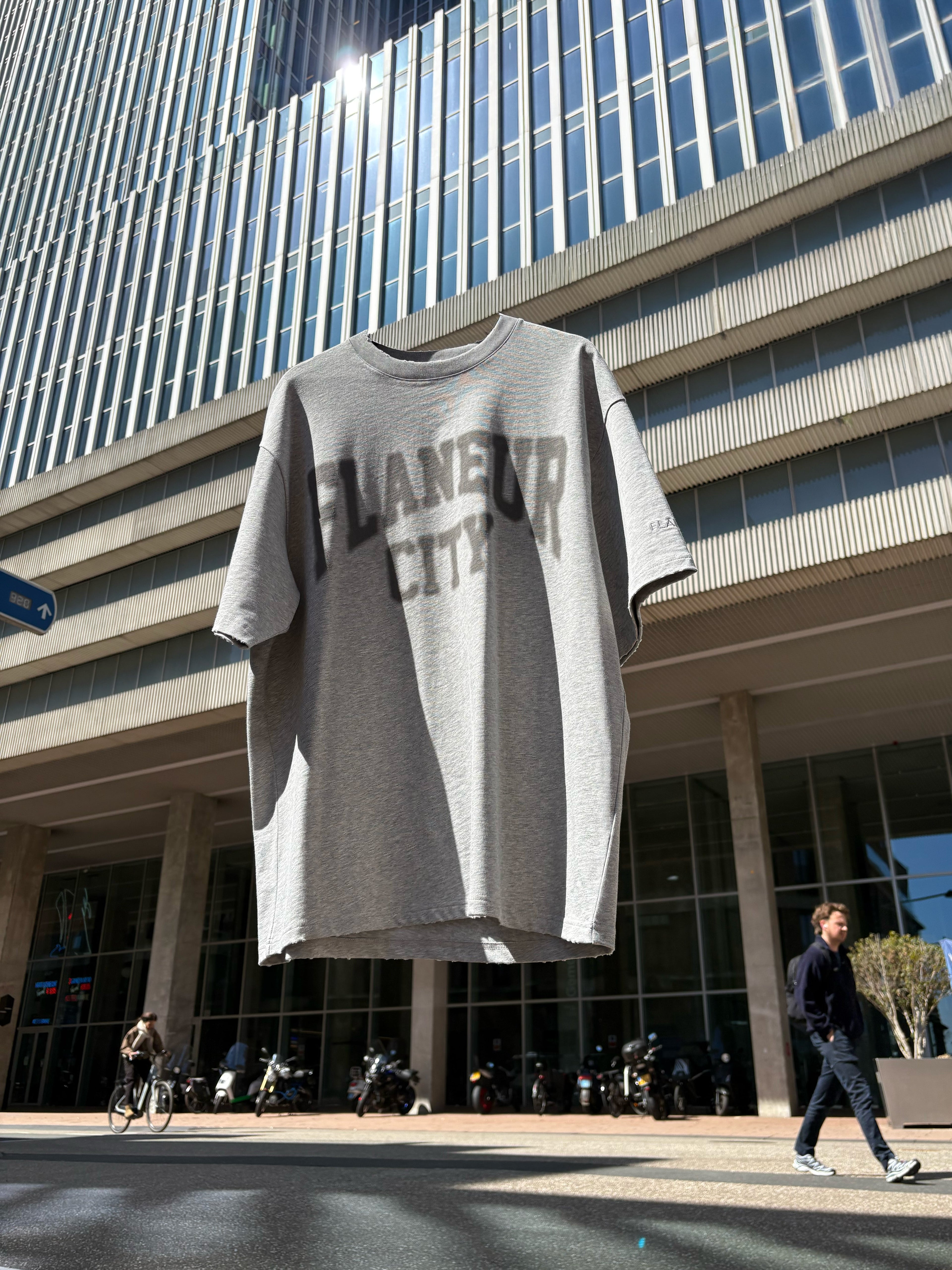 City College T-Shirt | Heather Grey