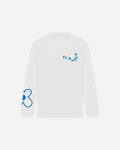 Blossom Long Sleeve | White/Blue