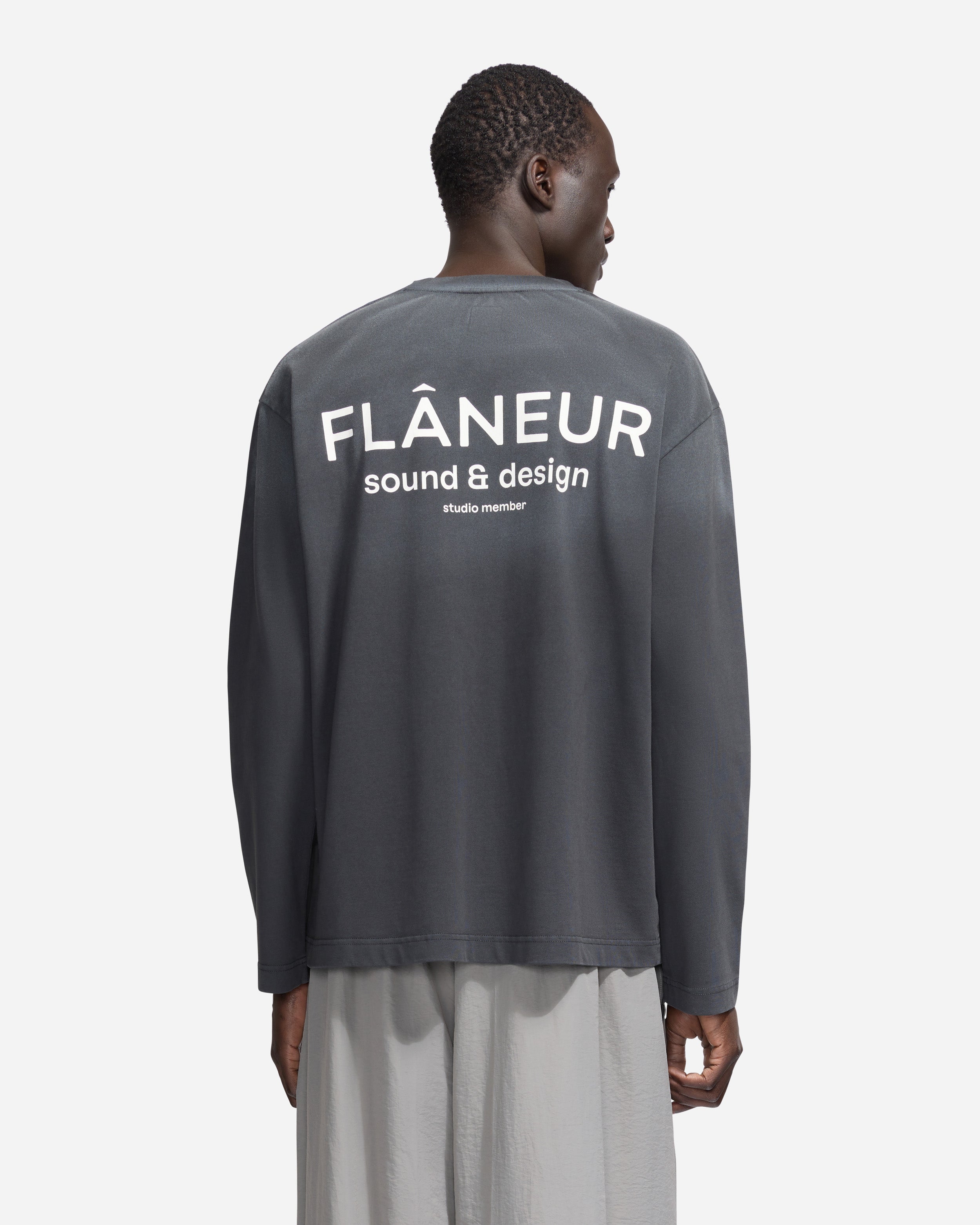 Sound & Design Studio Member Long Sleeve | Washed Black